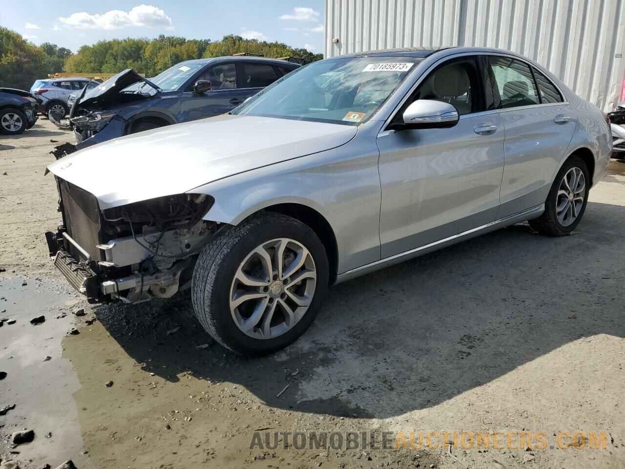 55SWF4KB4FU062718 MERCEDES-BENZ C-CLASS 2015