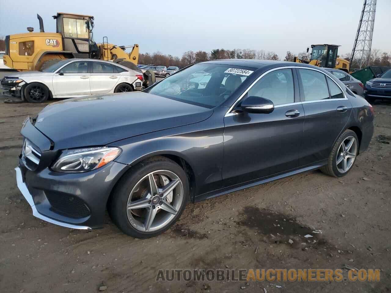 55SWF4KB4FU063111 MERCEDES-BENZ C-CLASS 2015