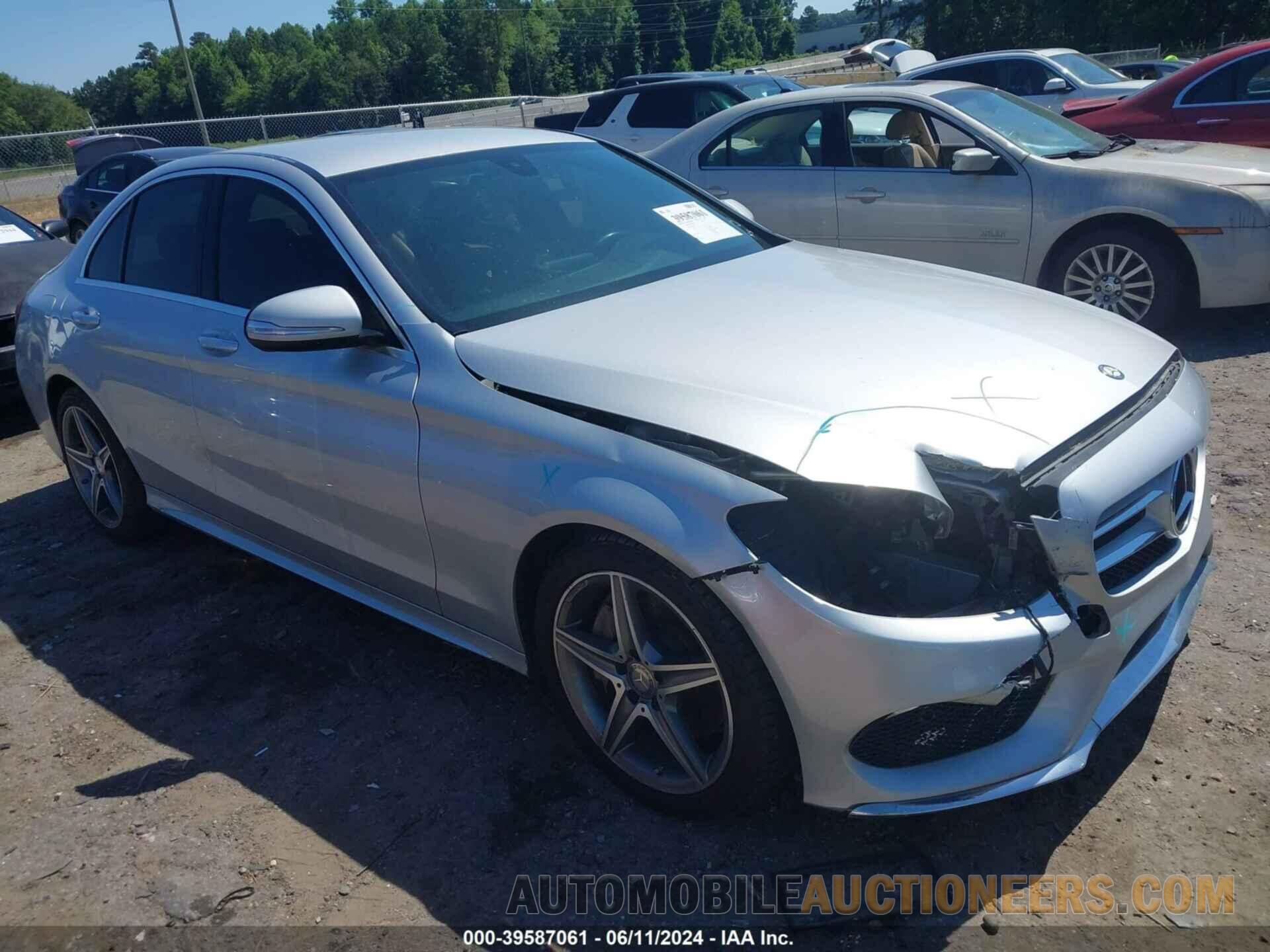 55SWF4KB4FU065330 MERCEDES-BENZ C 300 2015