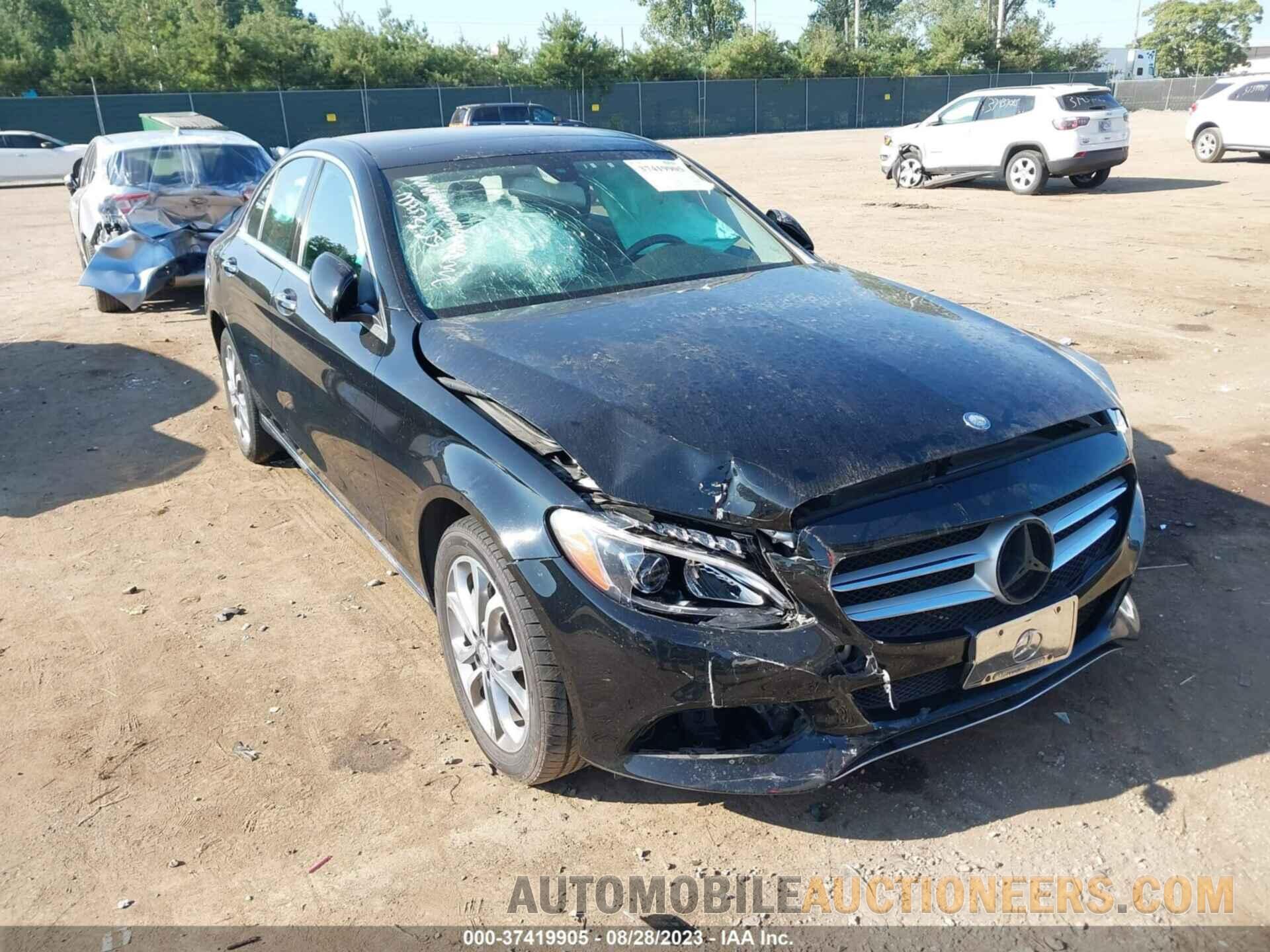 55SWF4KB4FU066543 MERCEDES-BENZ C-CLASS 2015