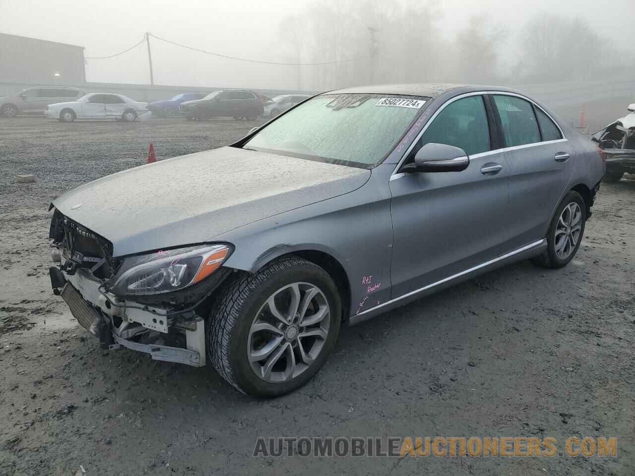 55SWF4KB4FU067322 MERCEDES-BENZ C-CLASS 2015