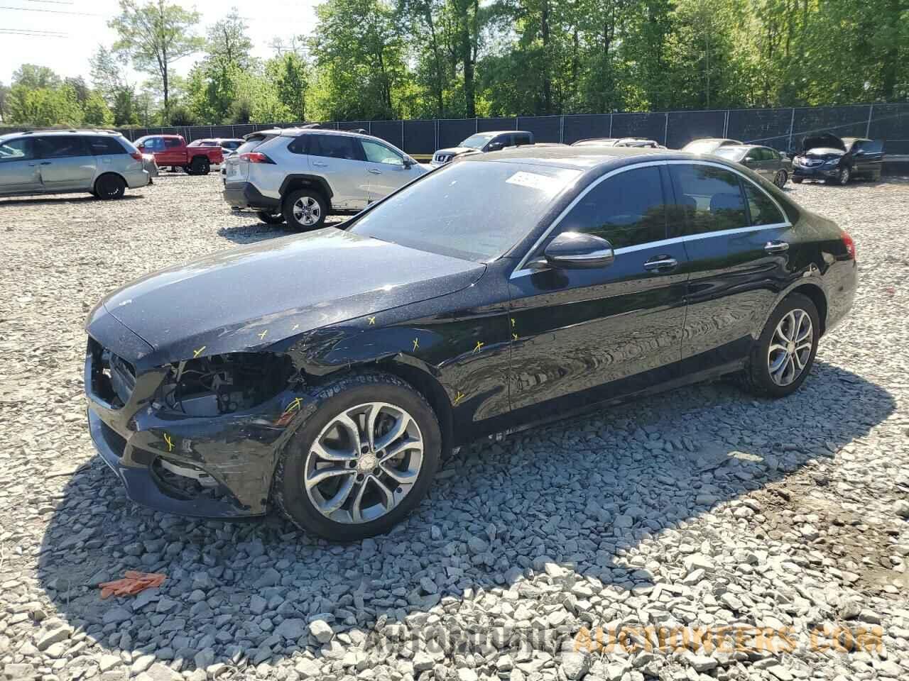 55SWF4KB4FU067997 MERCEDES-BENZ C-CLASS 2015