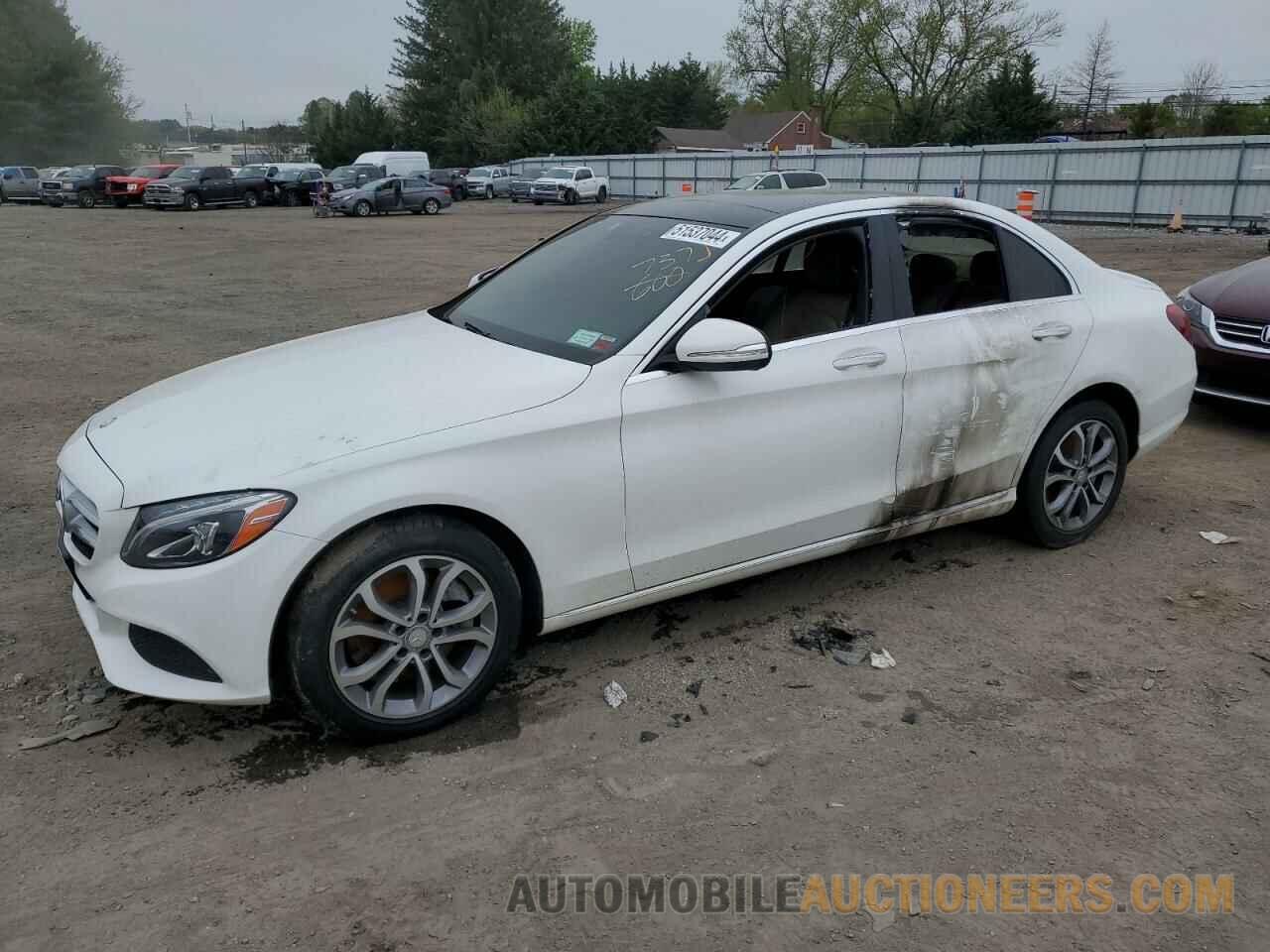 55SWF4KB4FU070043 MERCEDES-BENZ C-CLASS 2015