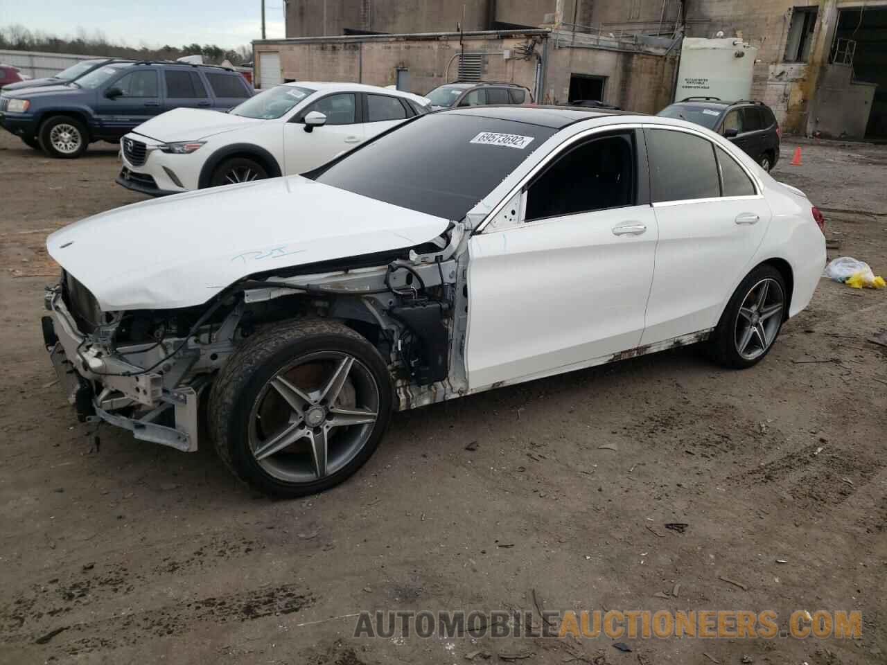 55SWF4KB4FU071502 MERCEDES-BENZ C-CLASS 2015