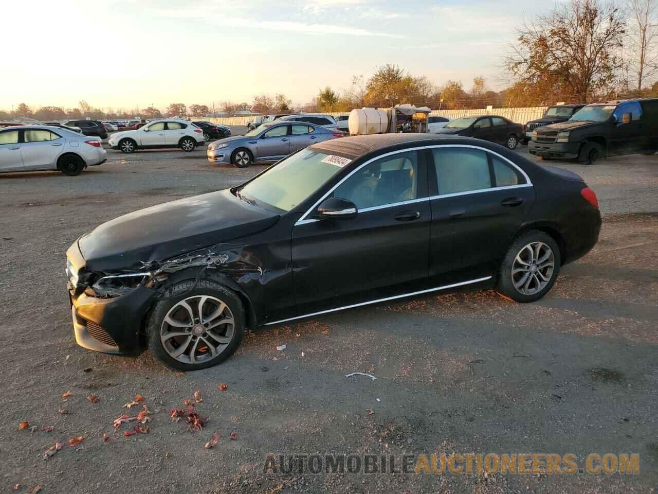 55SWF4KB4FU074884 MERCEDES-BENZ C-CLASS 2015