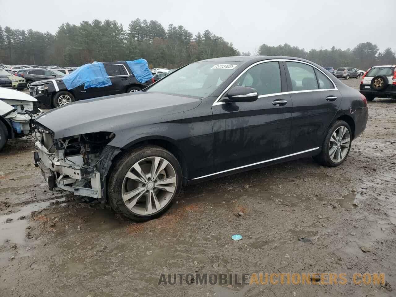 55SWF4KB4FU079759 MERCEDES-BENZ C-CLASS 2015