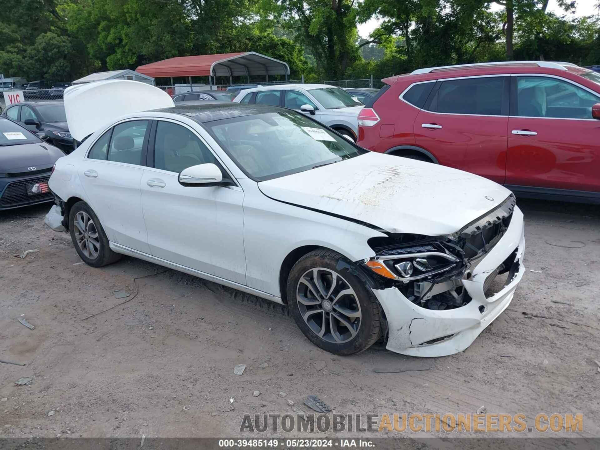 55SWF4KB4FU082385 MERCEDES-BENZ C 2015