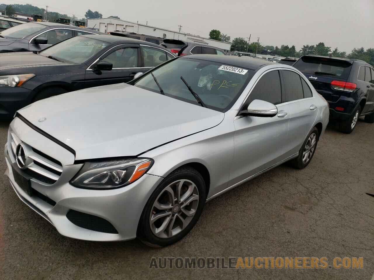 55SWF4KB4FU083732 MERCEDES-BENZ C-CLASS 2015