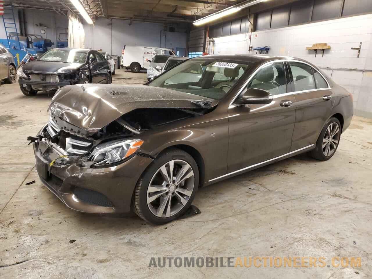 55SWF4KB4FU087036 MERCEDES-BENZ C-CLASS 2015