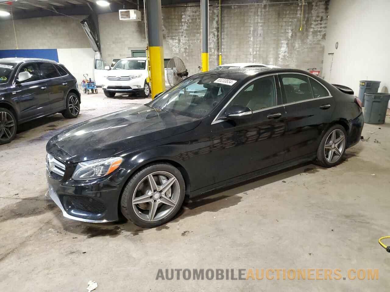 55SWF4KB4FU088896 MERCEDES-BENZ C-CLASS 2015