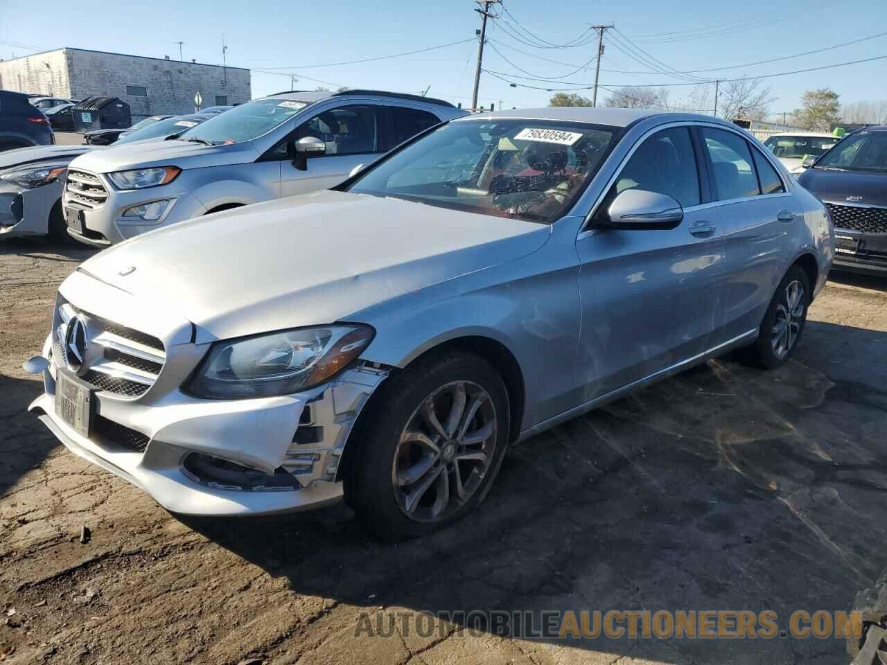 55SWF4KB4FU090955 MERCEDES-BENZ C-CLASS 2015