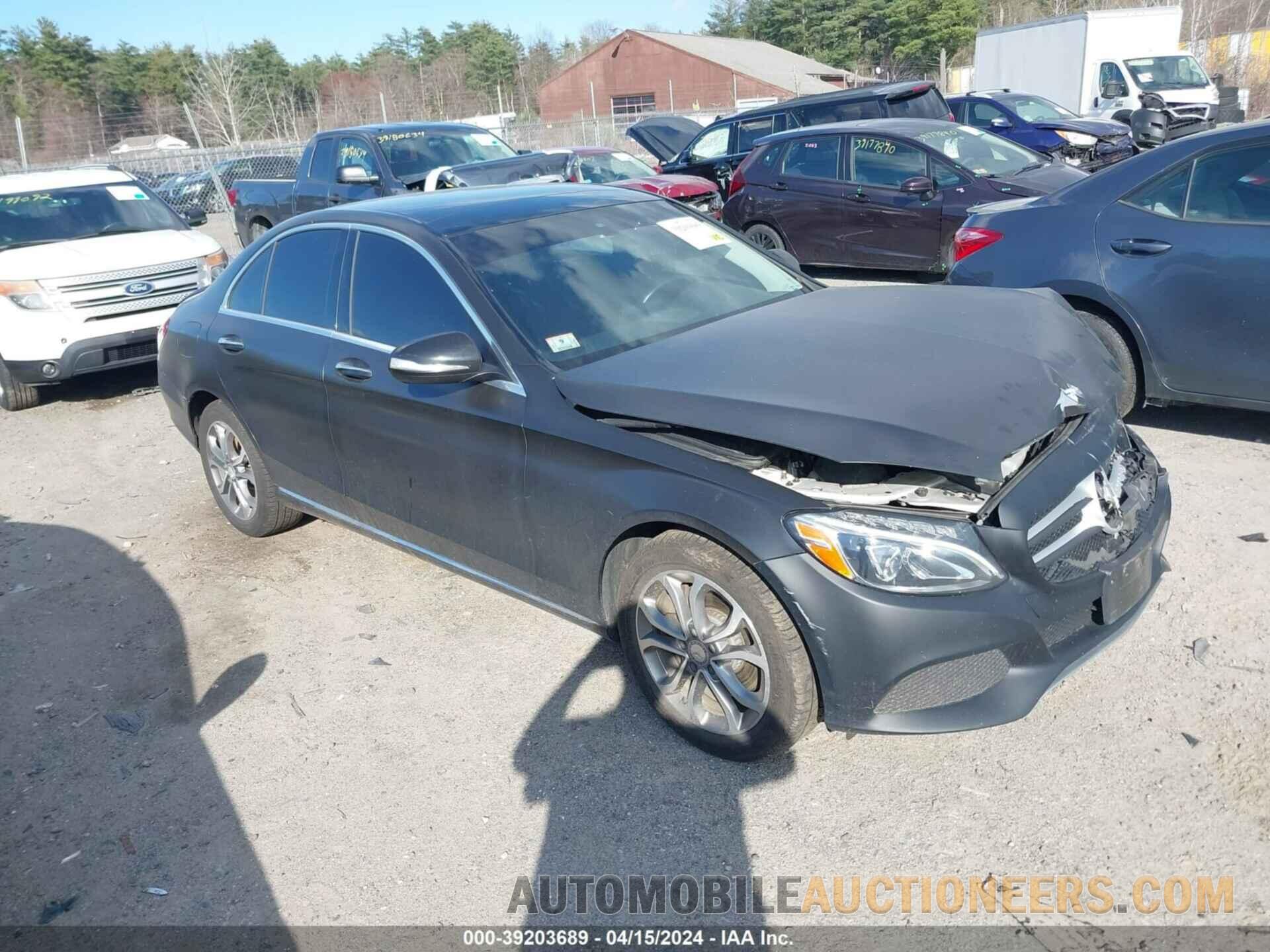 55SWF4KB4FU095573 MERCEDES-BENZ C 300 2015