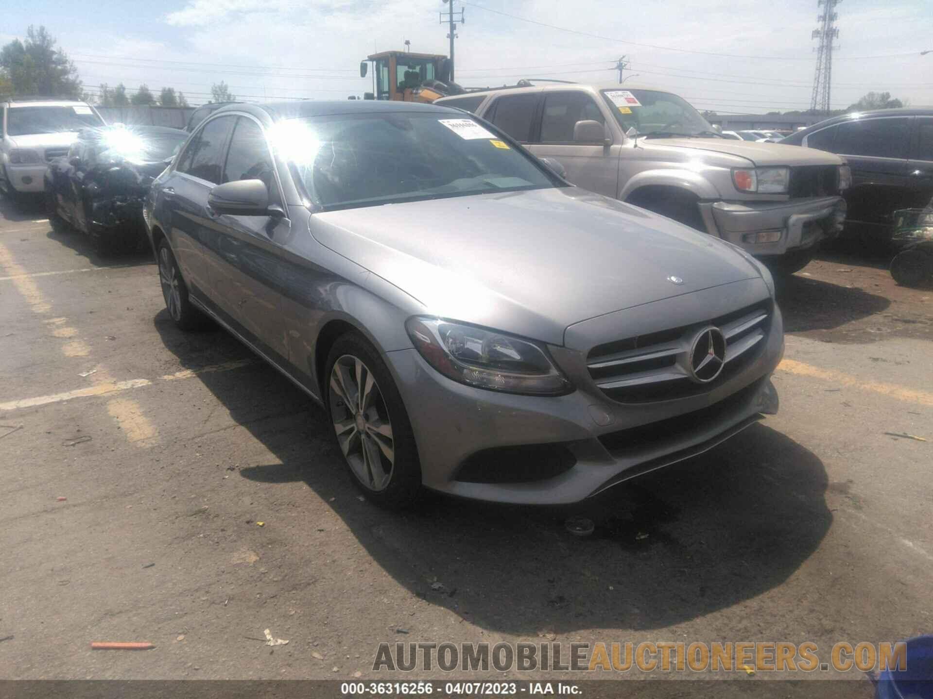 55SWF4KB4GU100692 MERCEDES-BENZ C-CLASS 2016