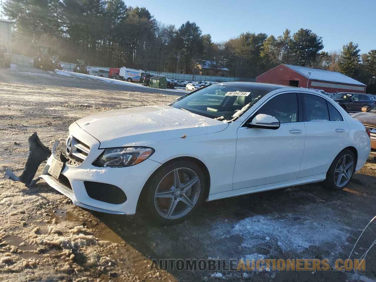 55SWF4KB4GU109165 MERCEDES-BENZ C-CLASS 2016