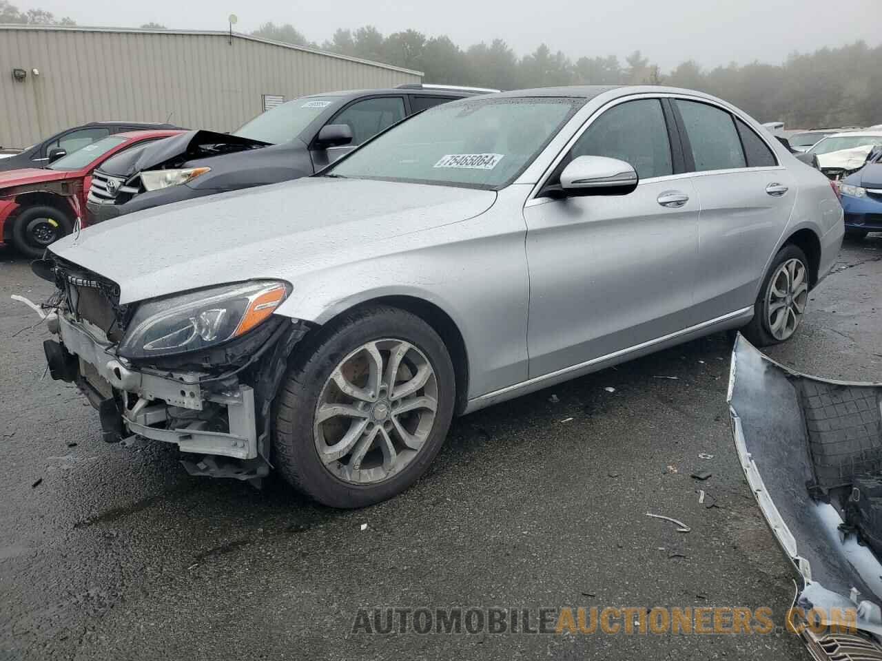 55SWF4KB4GU112664 MERCEDES-BENZ C-CLASS 2016