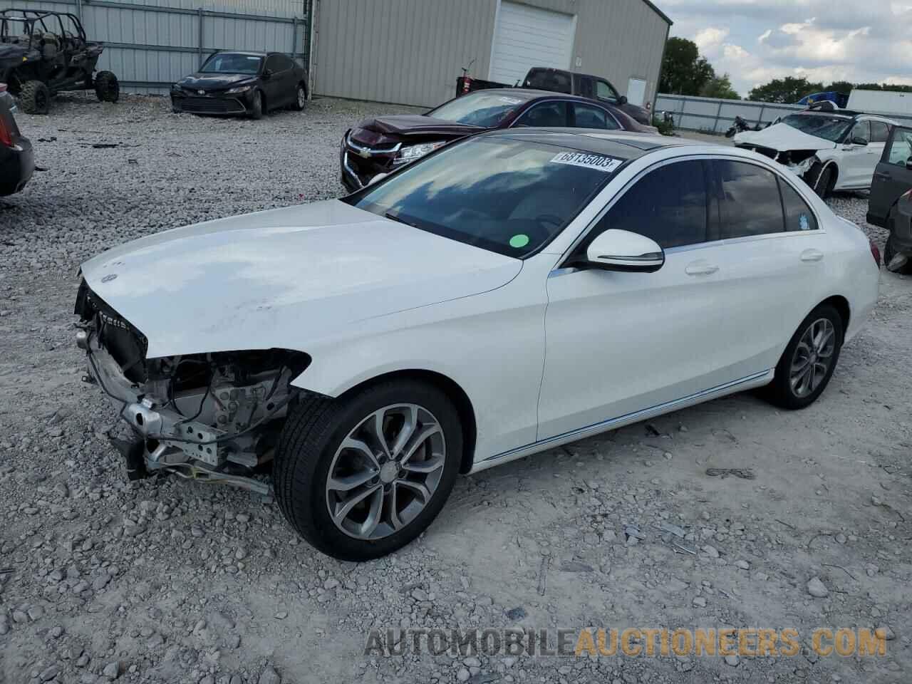 55SWF4KB4GU115029 MERCEDES-BENZ C-CLASS 2016