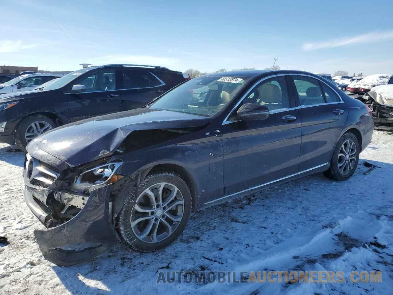 55SWF4KB4GU125348 MERCEDES-BENZ C-CLASS 2016