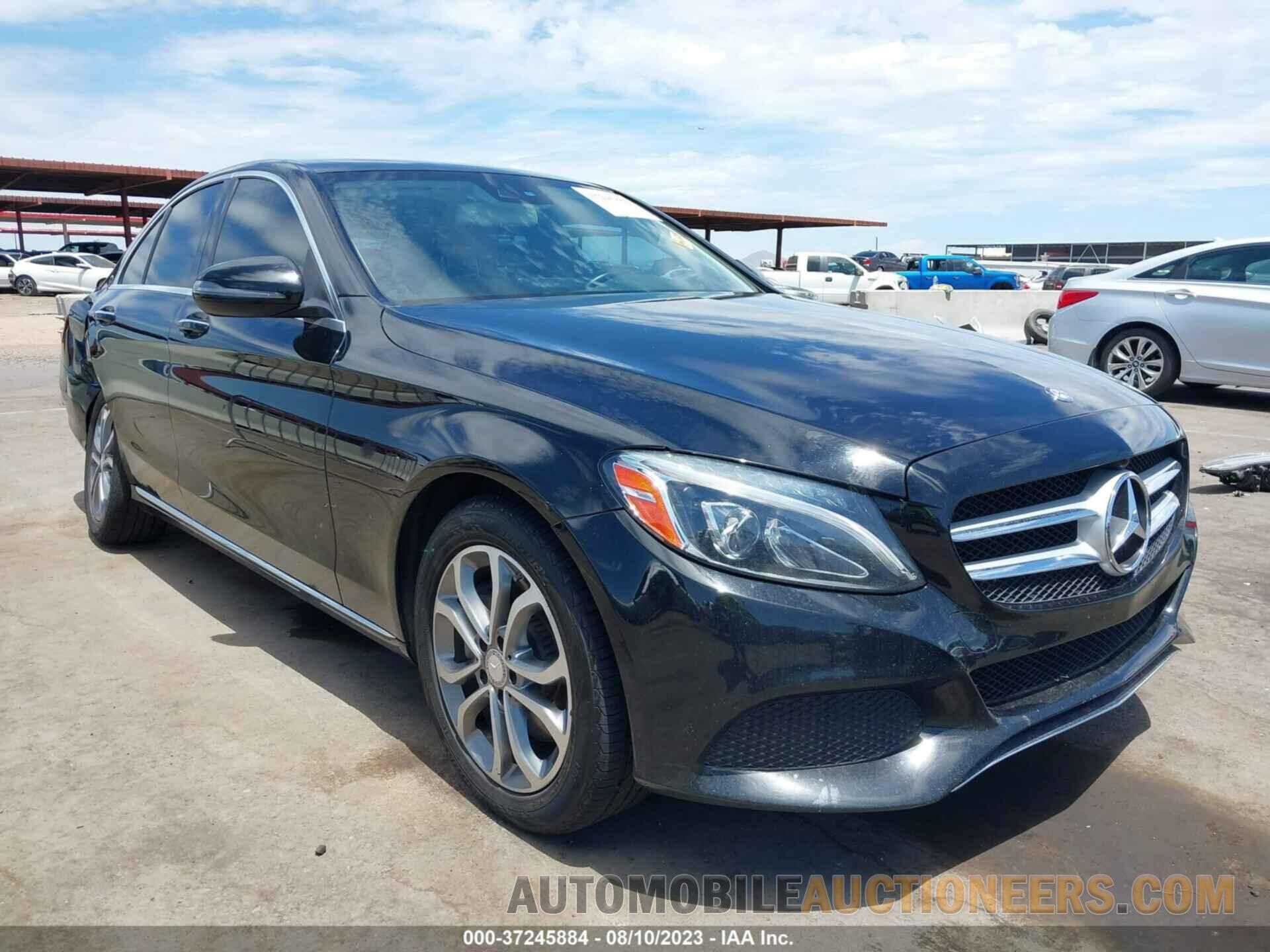 55SWF4KB4GU135233 MERCEDES-BENZ C-CLASS 2016