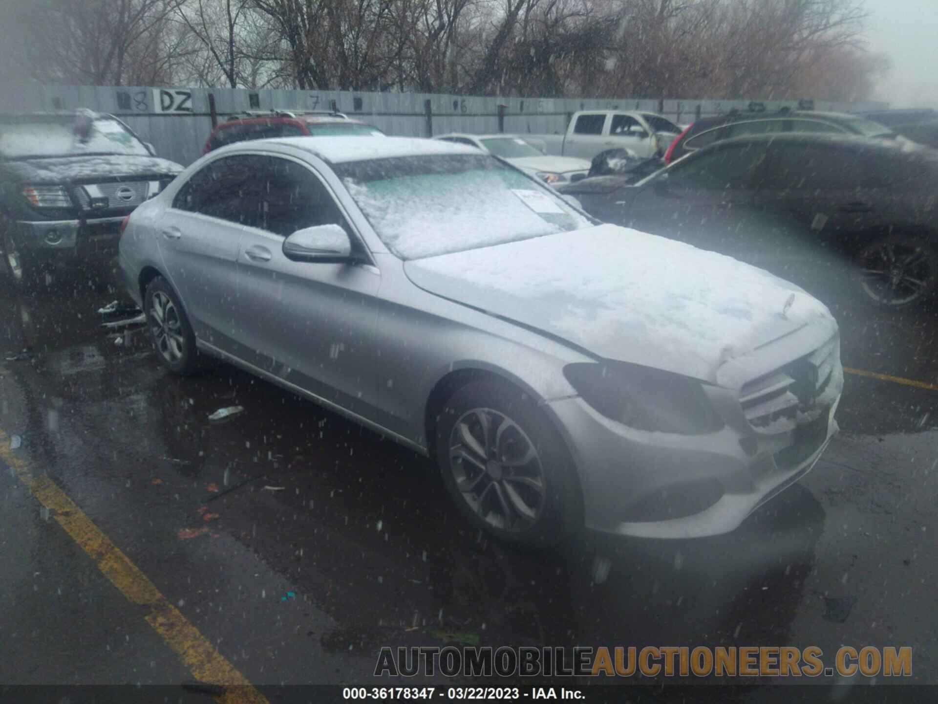 55SWF4KB4GU137189 MERCEDES-BENZ C-CLASS 2016