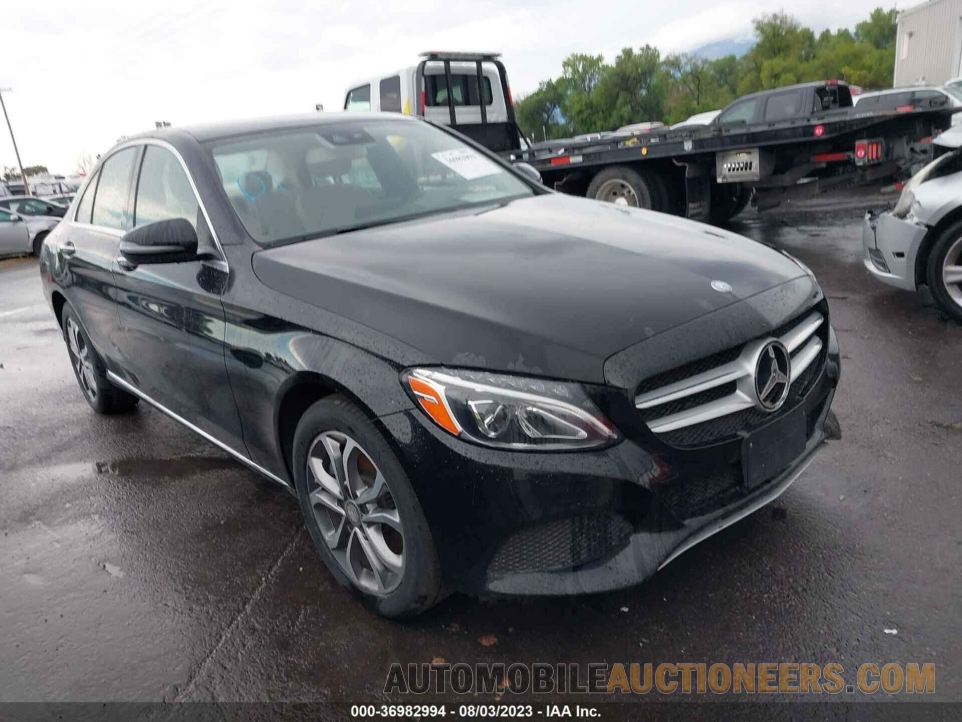 55SWF4KB4GU137256 MERCEDES-BENZ C-CLASS 2016