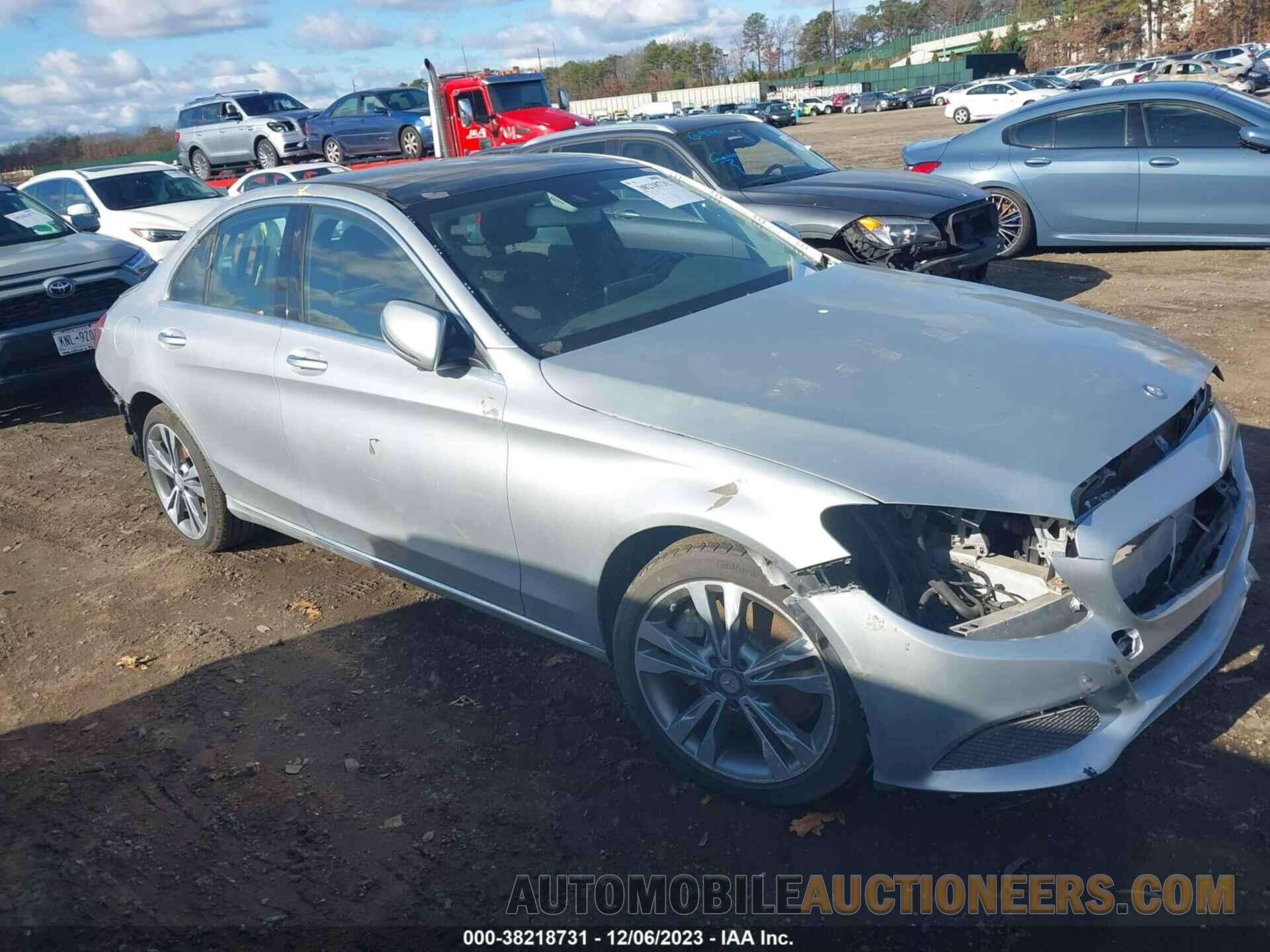 55SWF4KB4GU138908 MERCEDES-BENZ C-CLASS 2016