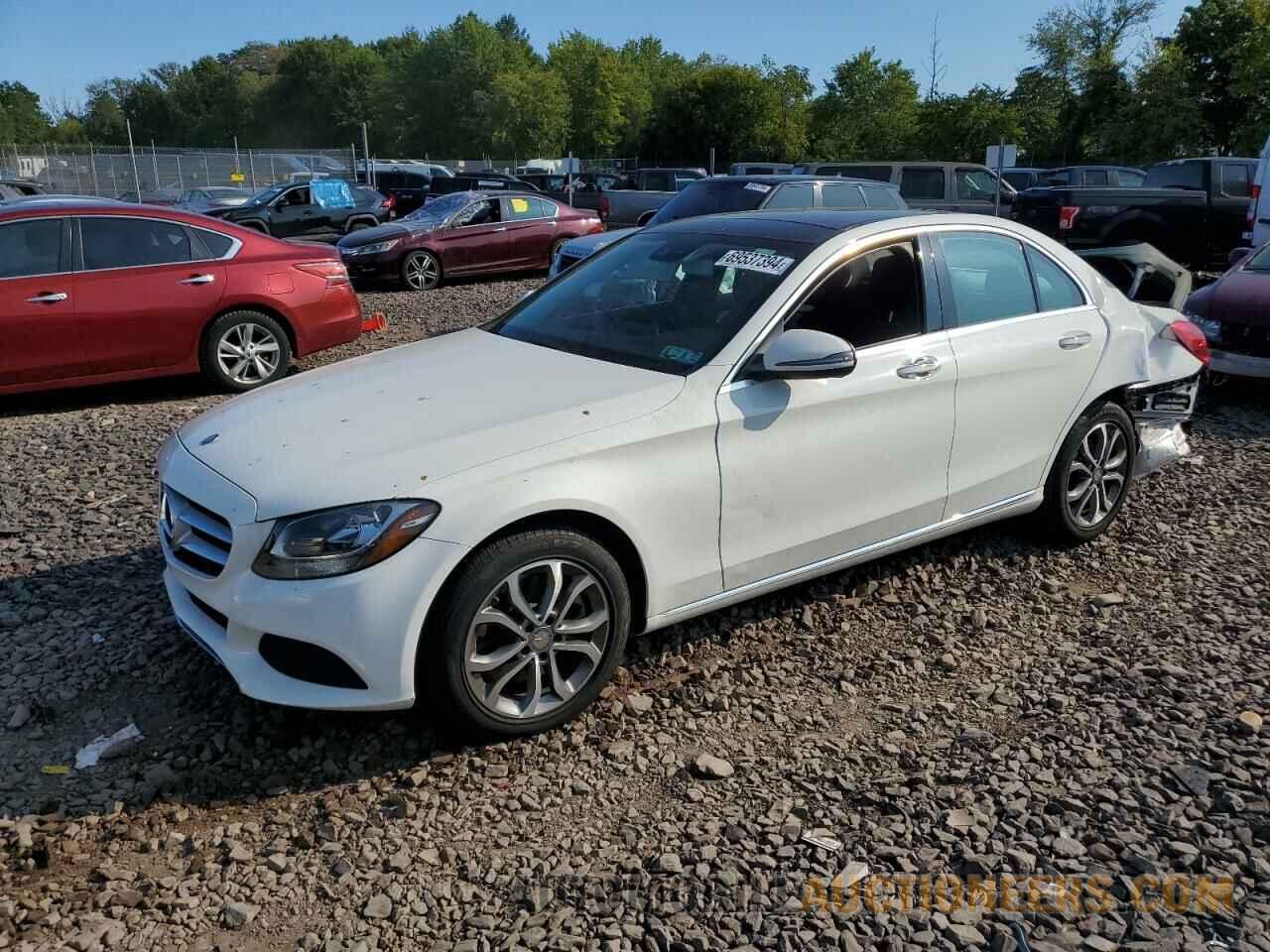 55SWF4KB4GU138942 MERCEDES-BENZ C-CLASS 2016