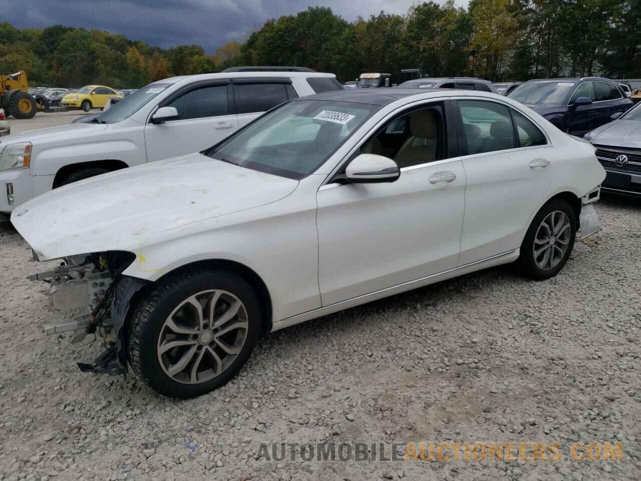 55SWF4KB4GU143204 MERCEDES-BENZ C-CLASS 2016