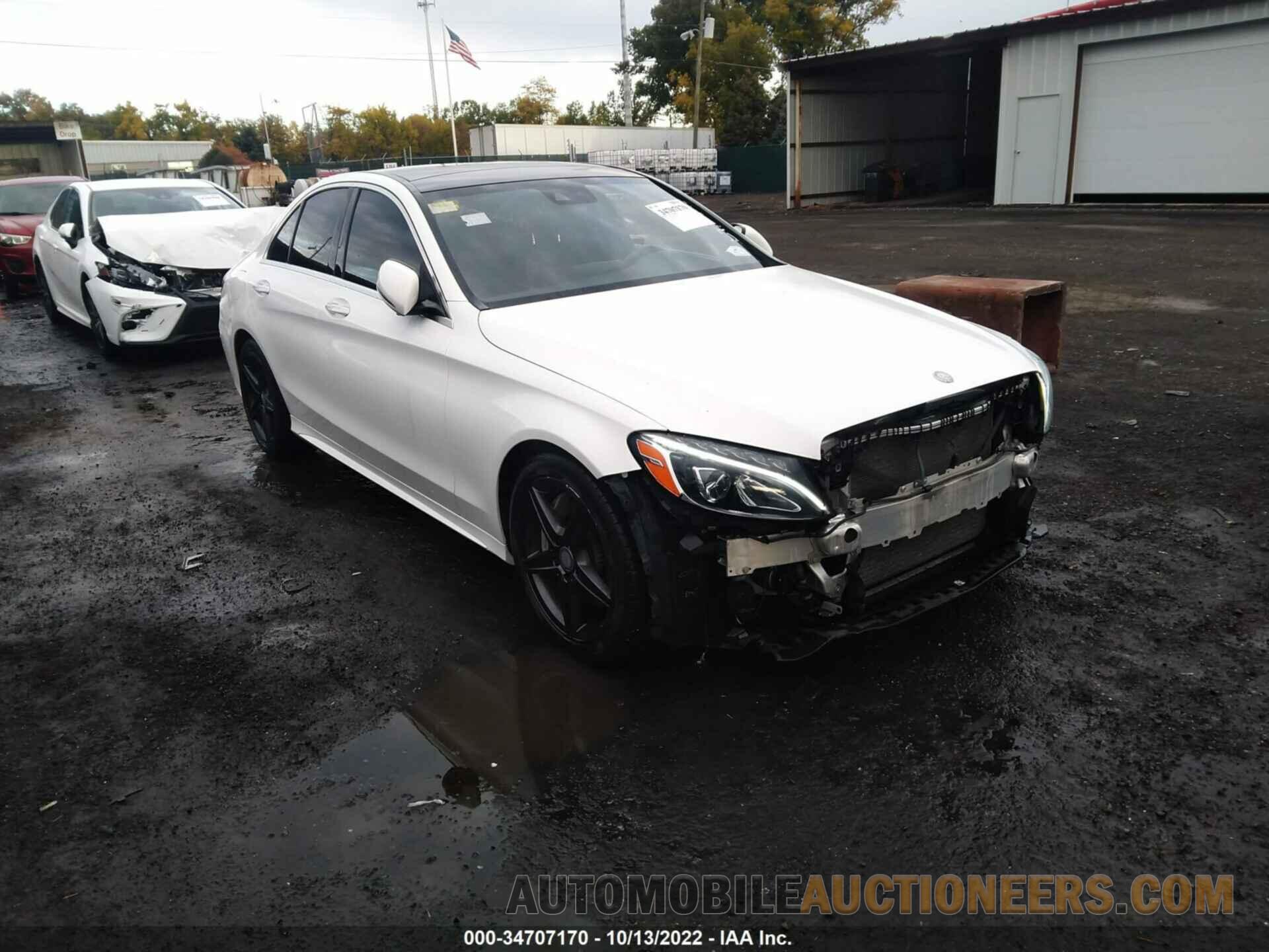 55SWF4KB4GU145762 MERCEDES-BENZ C-CLASS 2016