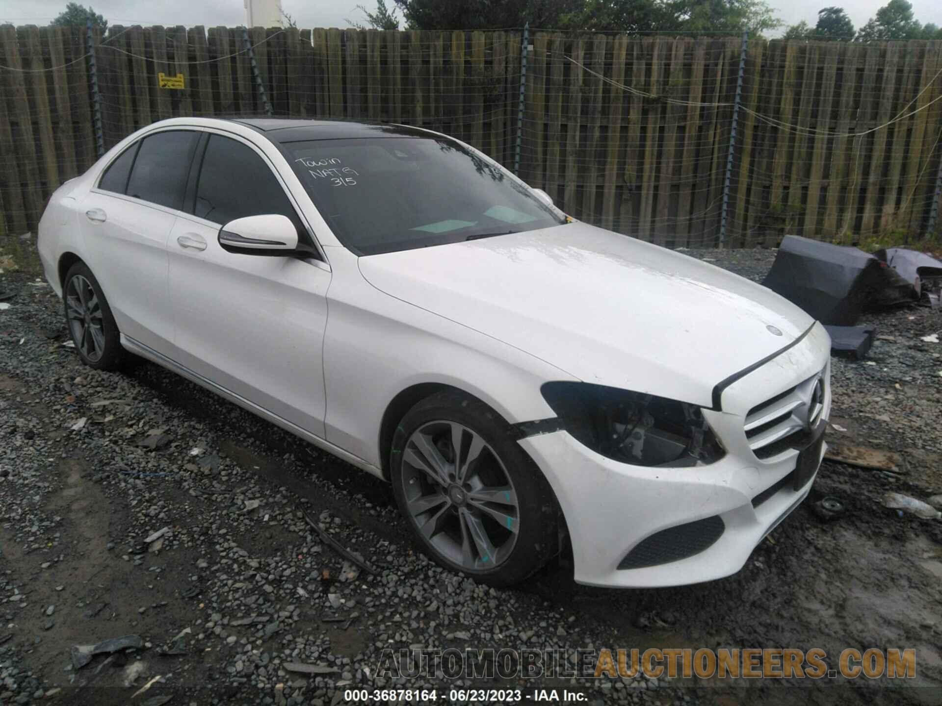 55SWF4KB4GU150556 MERCEDES-BENZ C-CLASS 2016