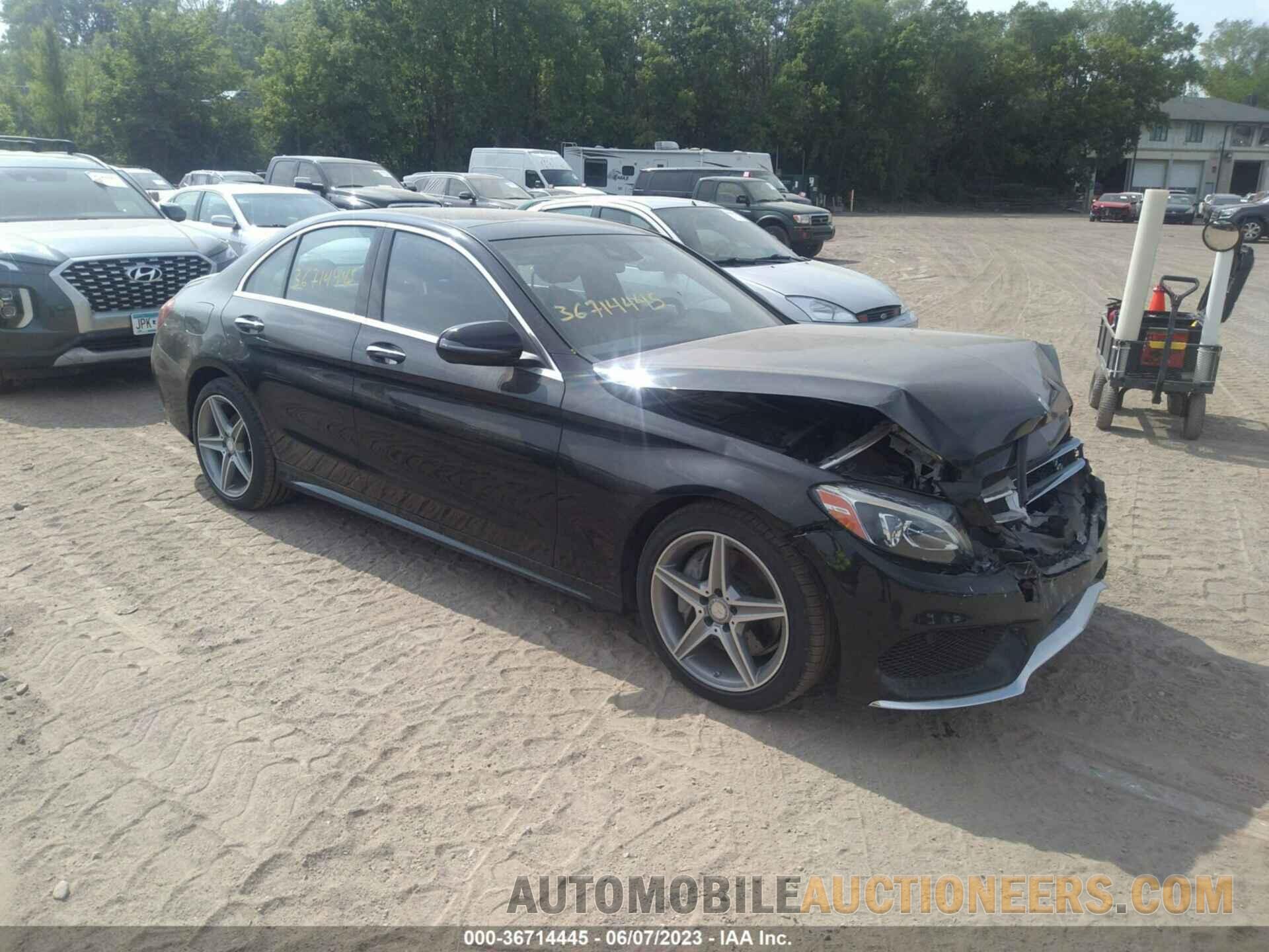 55SWF4KB4GU157653 MERCEDES-BENZ C-CLASS 2016