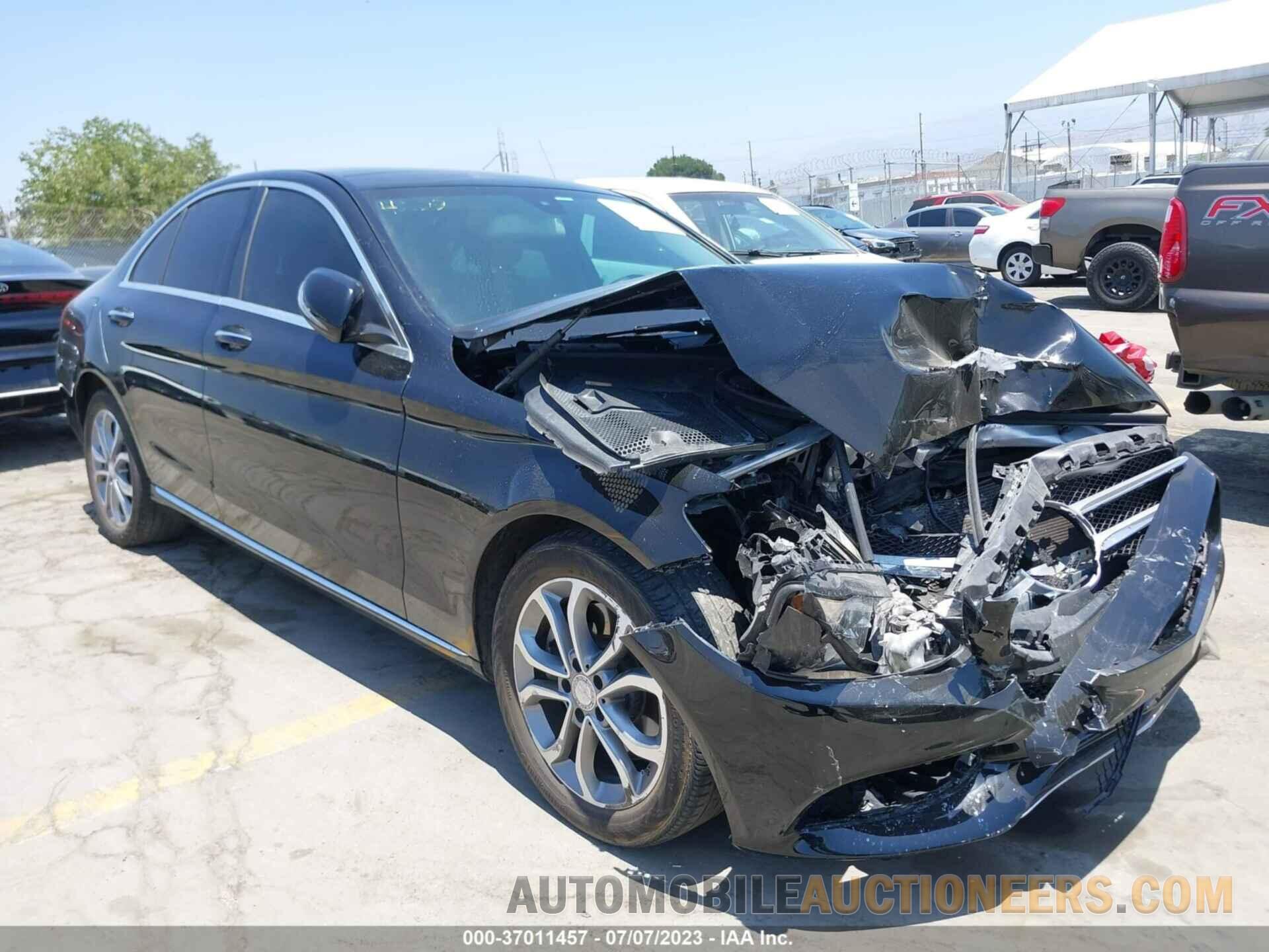 55SWF4KB4GU161704 MERCEDES-BENZ C-CLASS 2016