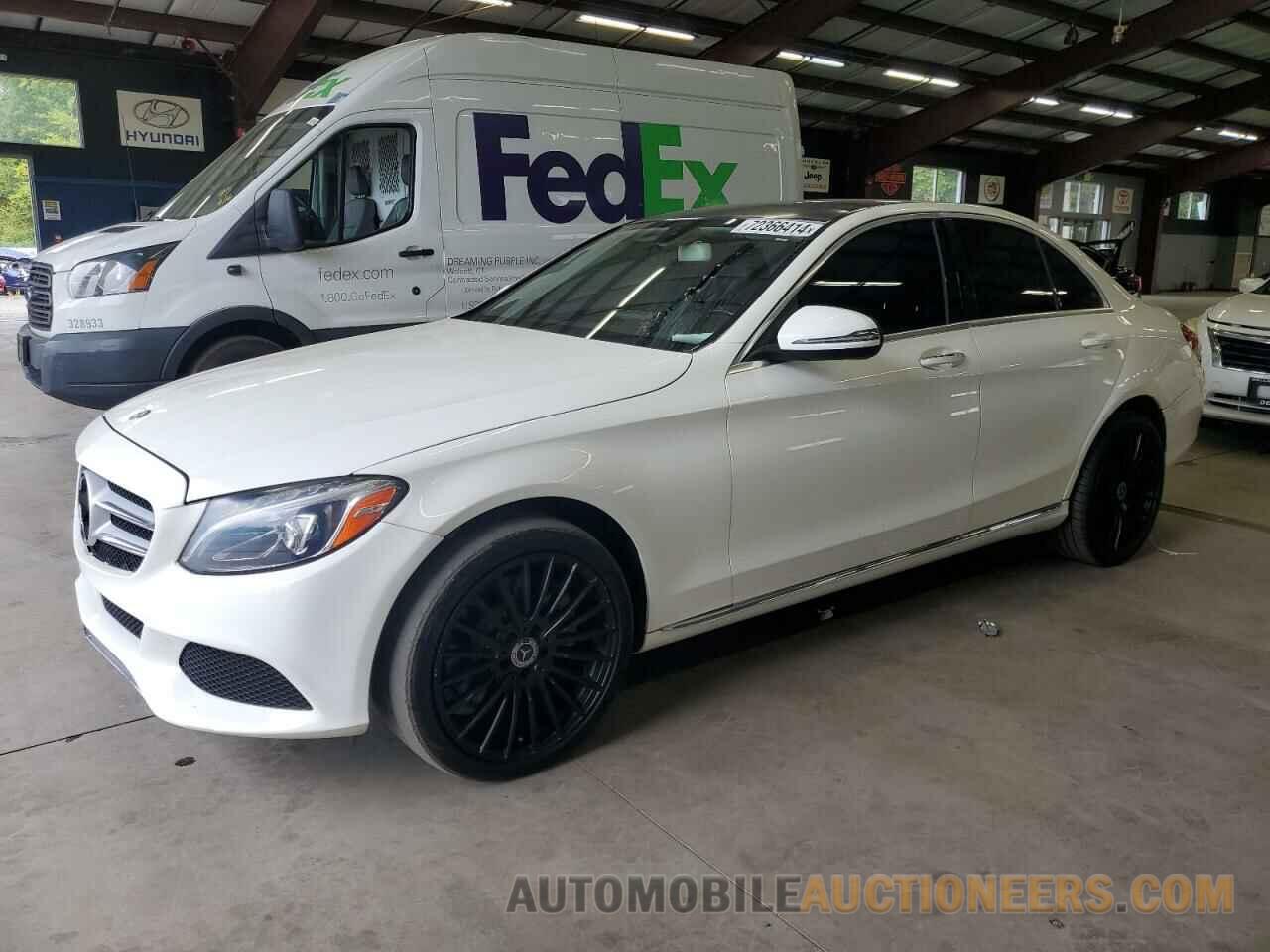 55SWF4KB4GU177661 MERCEDES-BENZ C-CLASS 2016