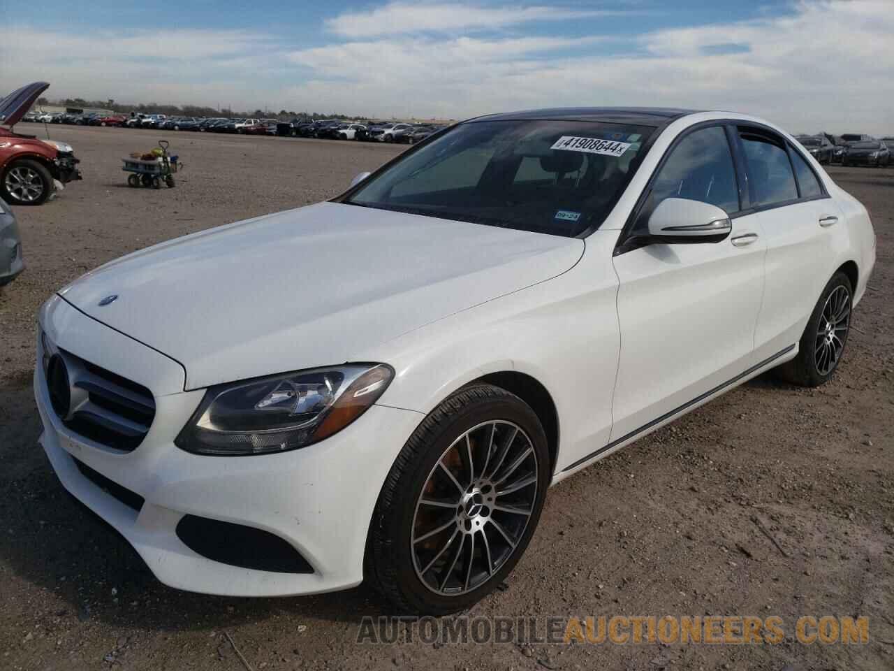 55SWF4KB4HU179590 MERCEDES-BENZ C-CLASS 2017