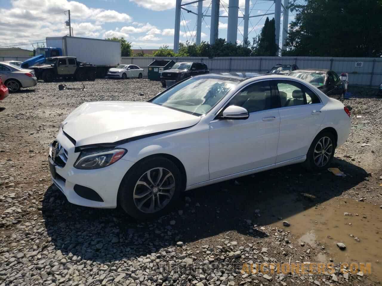 55SWF4KB4HU182814 MERCEDES-BENZ C-CLASS 2017