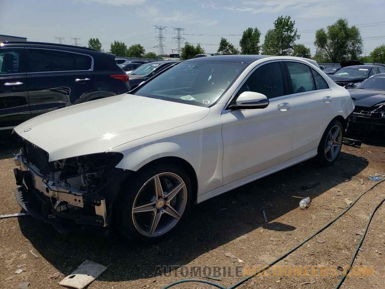 55SWF4KB4HU183834 MERCEDES-BENZ C-CLASS 2017