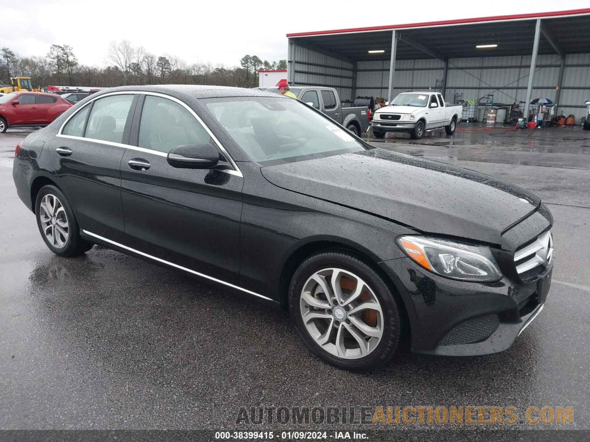 55SWF4KB4HU187642 MERCEDES-BENZ C 300 2017