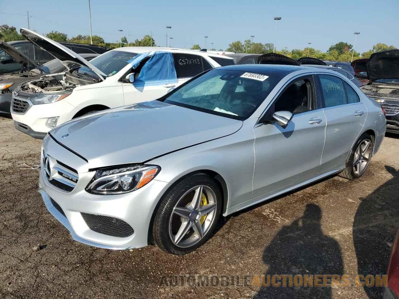 55SWF4KB4HU196437 MERCEDES-BENZ C-CLASS 2017