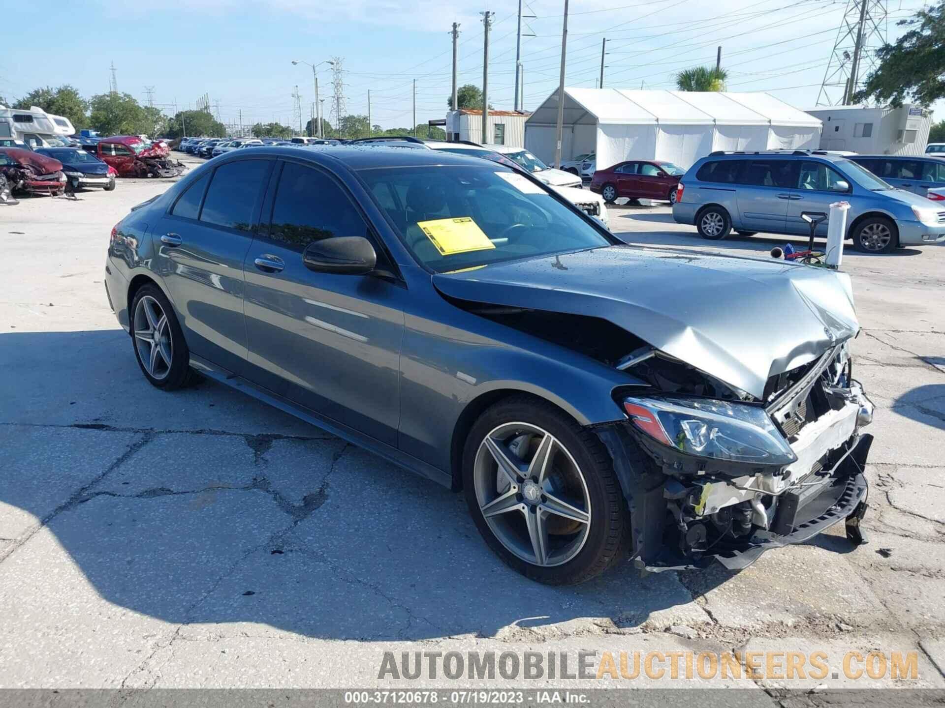 55SWF4KB4HU201166 MERCEDES-BENZ C-CLASS 2017