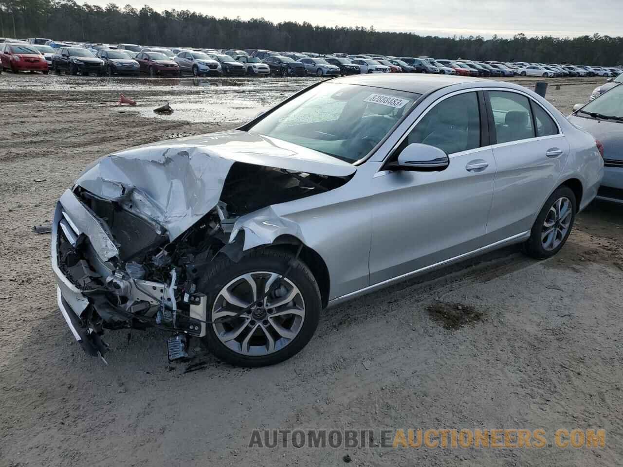 55SWF4KB4HU205444 MERCEDES-BENZ C-CLASS 2017