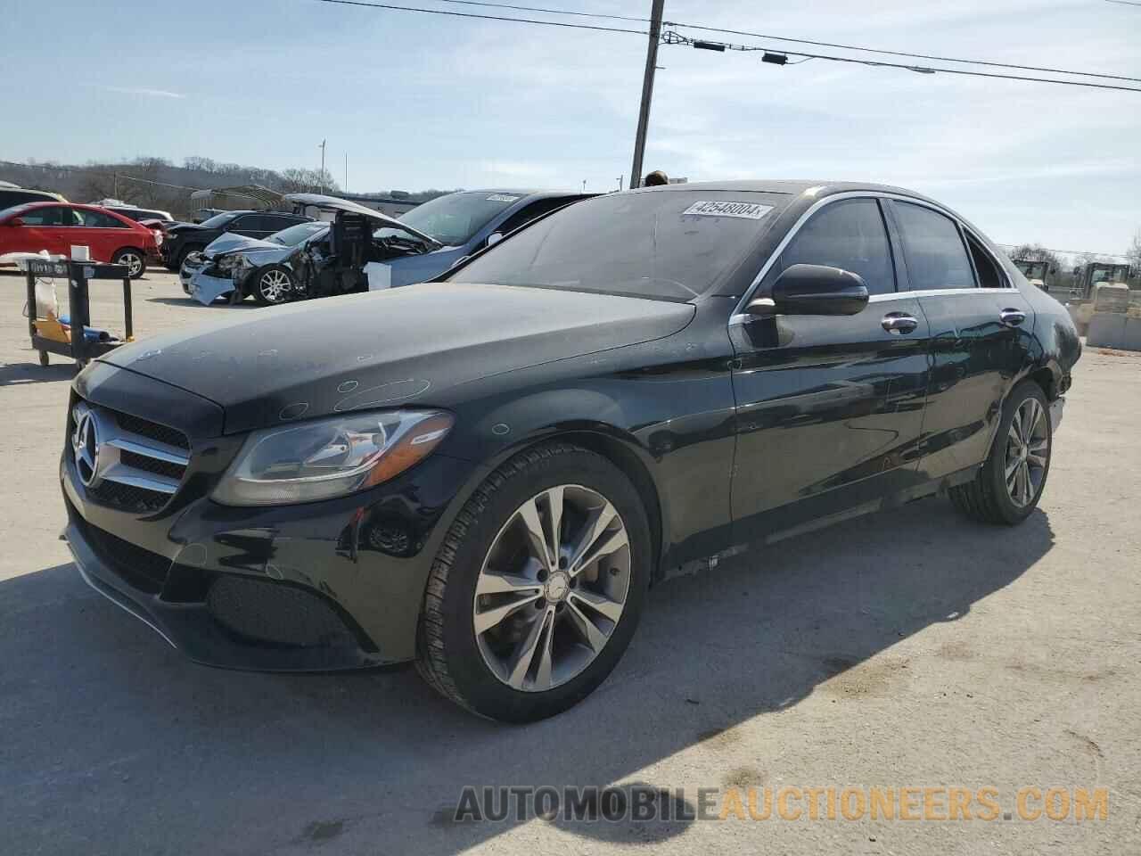 55SWF4KB4HU205847 MERCEDES-BENZ C-CLASS 2017