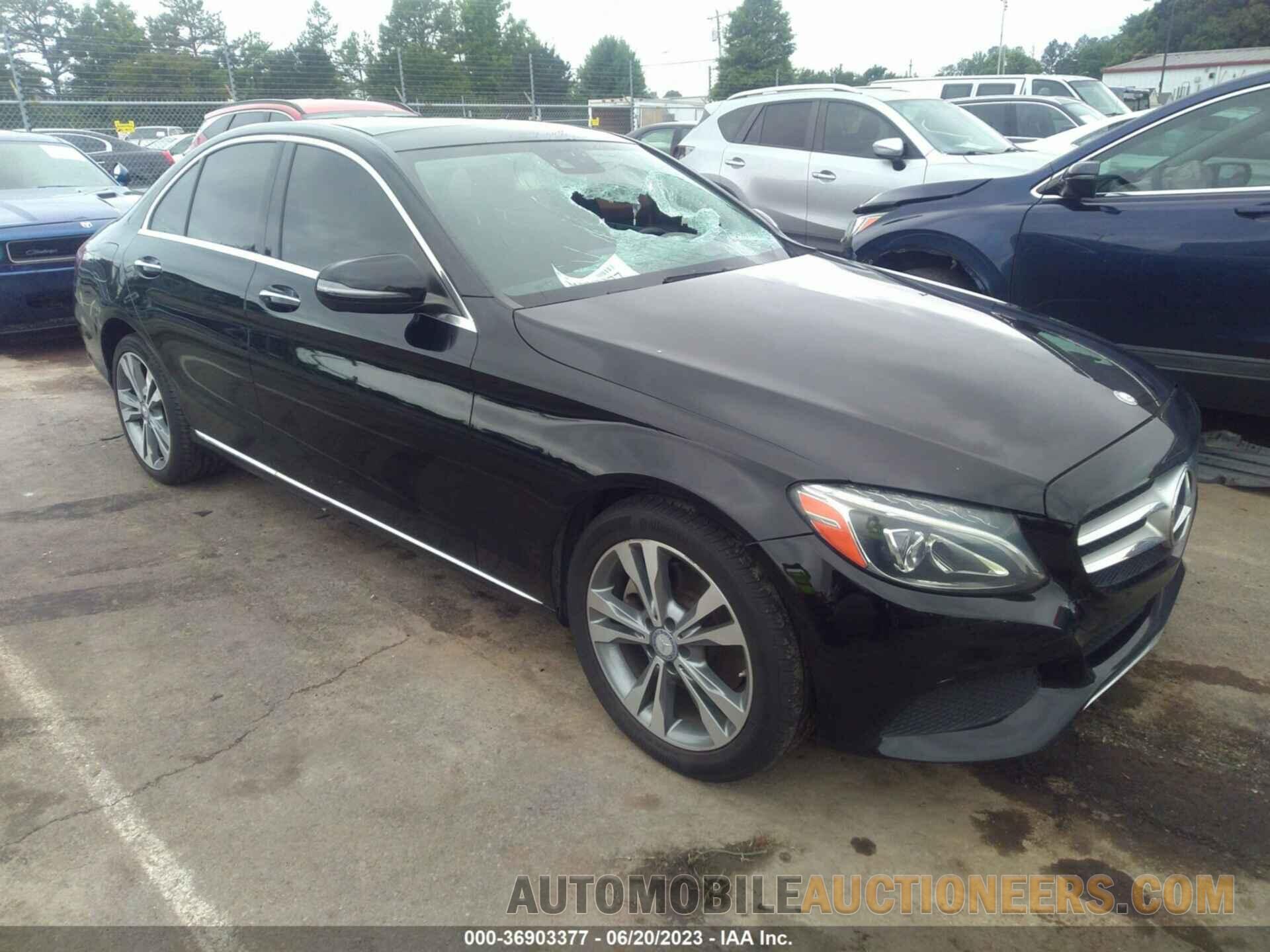 55SWF4KB4HU206822 MERCEDES-BENZ C-CLASS 2017