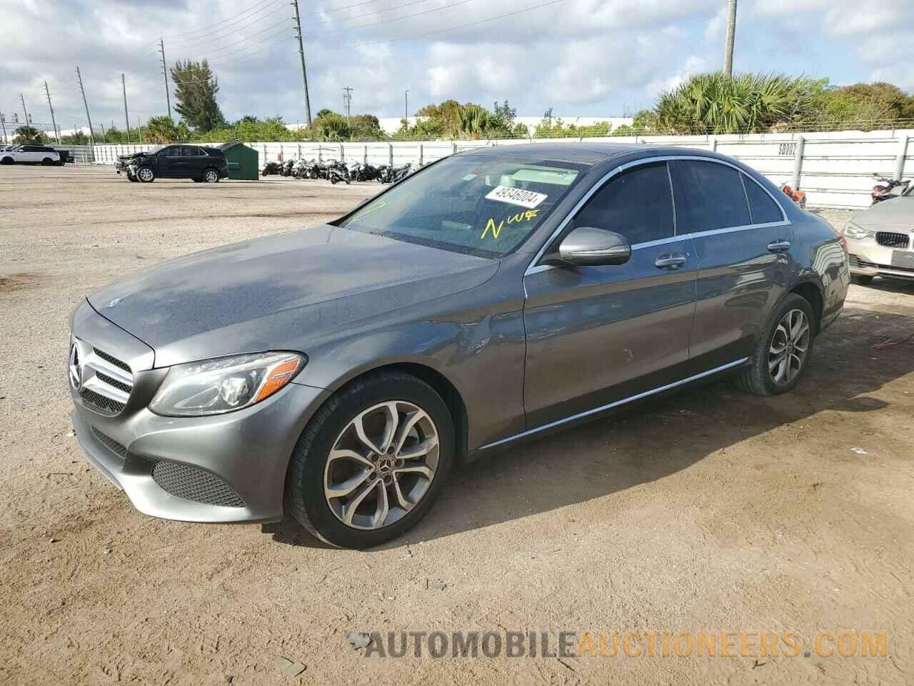 55SWF4KB4HU214841 MERCEDES-BENZ C-CLASS 2017