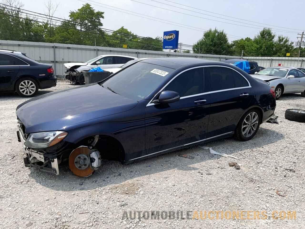 55SWF4KB4HU216993 MERCEDES-BENZ C-CLASS 2017