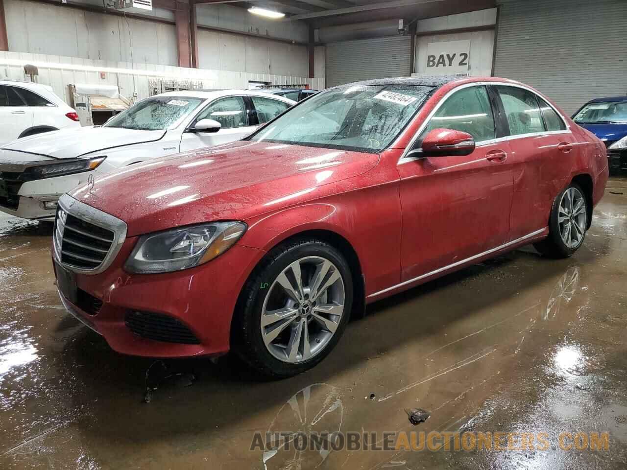 55SWF4KB4HU221725 MERCEDES-BENZ C-CLASS 2017