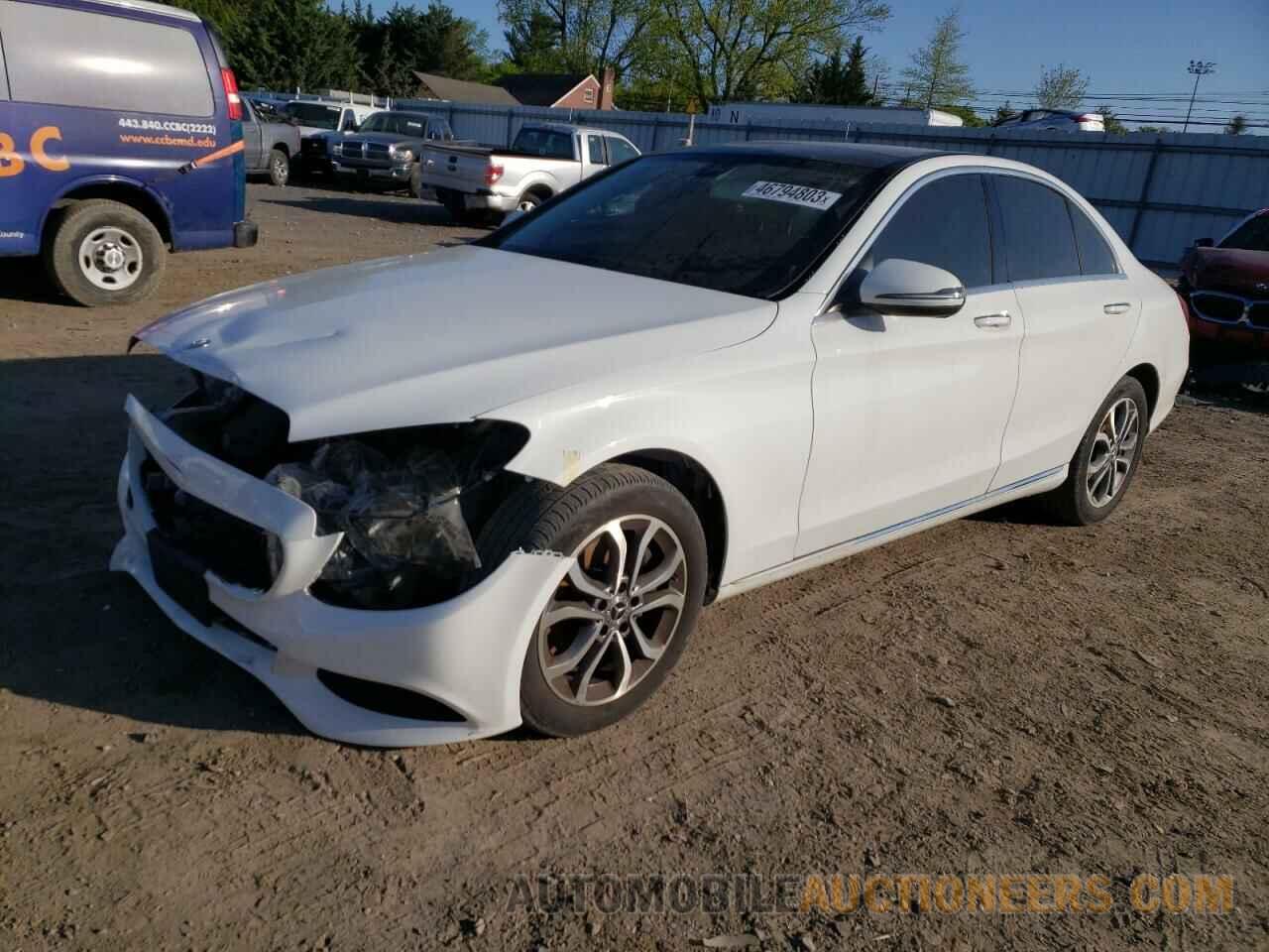 55SWF4KB4HU227864 MERCEDES-BENZ C-CLASS 2017