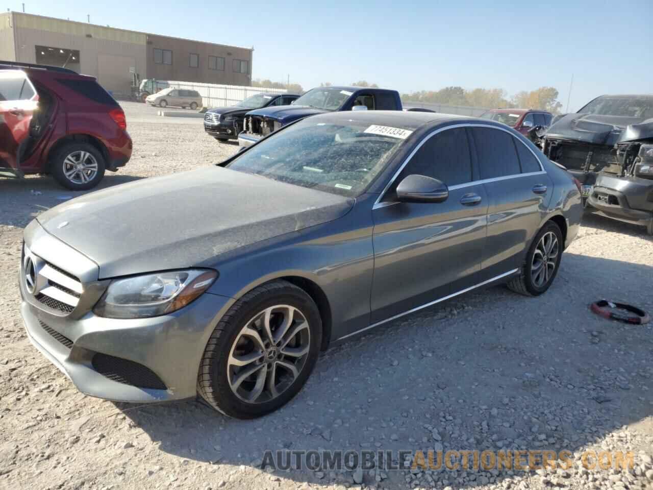 55SWF4KB4HU228755 MERCEDES-BENZ C-CLASS 2017