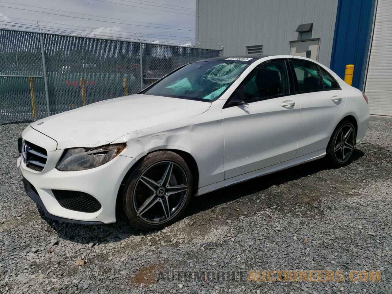 55SWF4KB4HU232787 MERCEDES-BENZ C-CLASS 2017