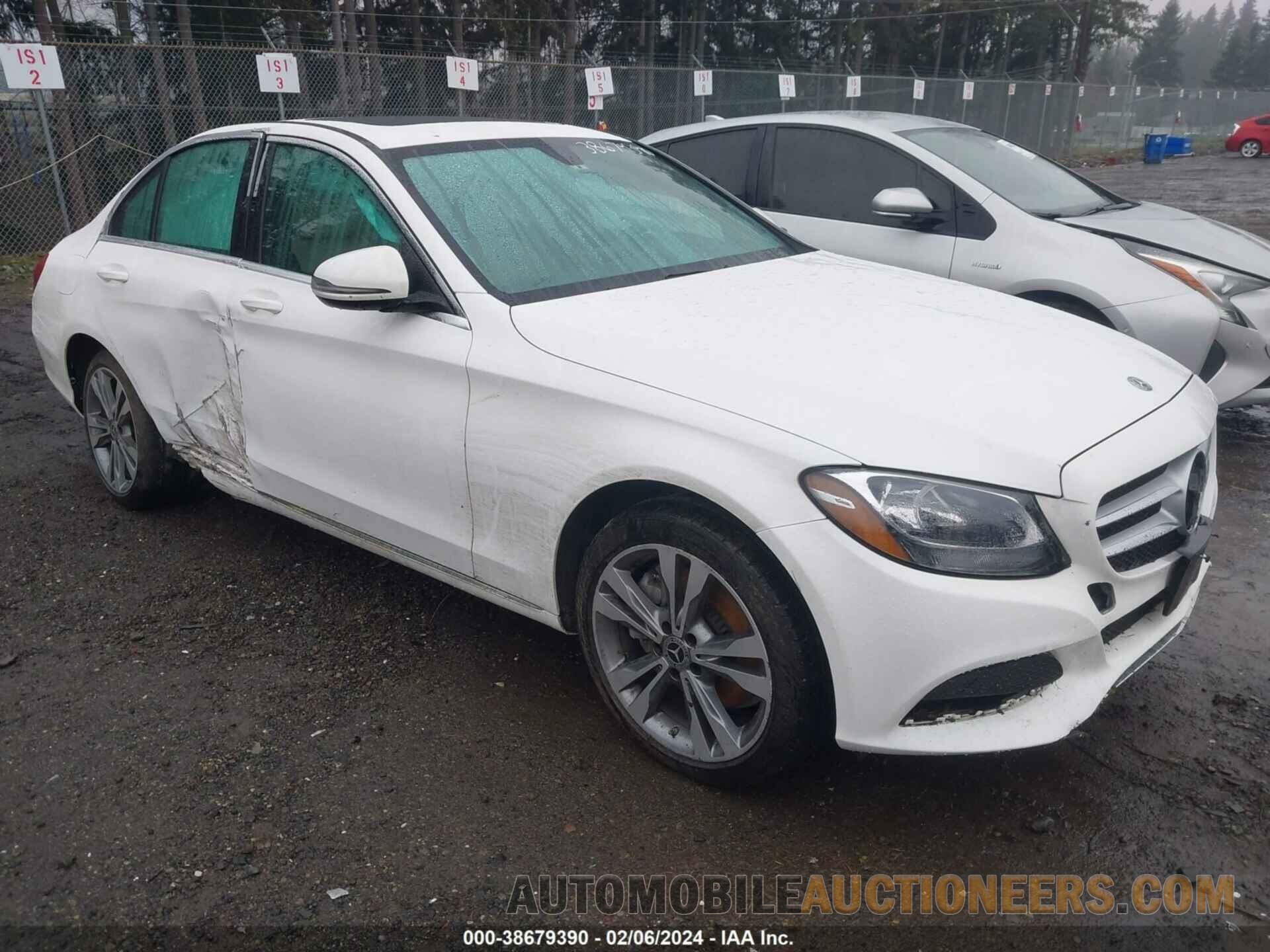 55SWF4KB4JU242662 MERCEDES-BENZ C 300 2018