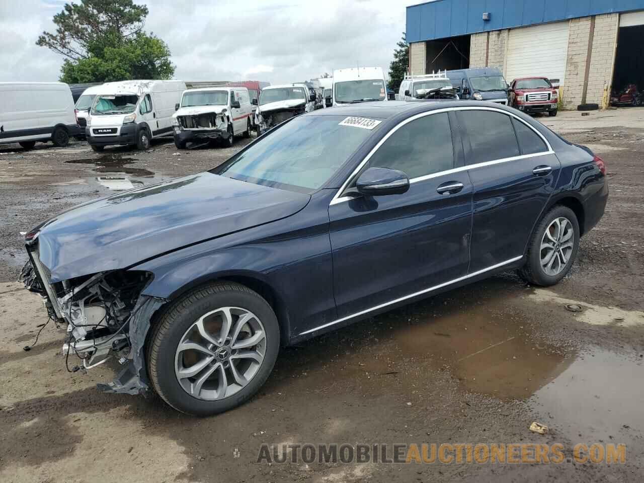 55SWF4KB4JU246419 MERCEDES-BENZ C-CLASS 2018