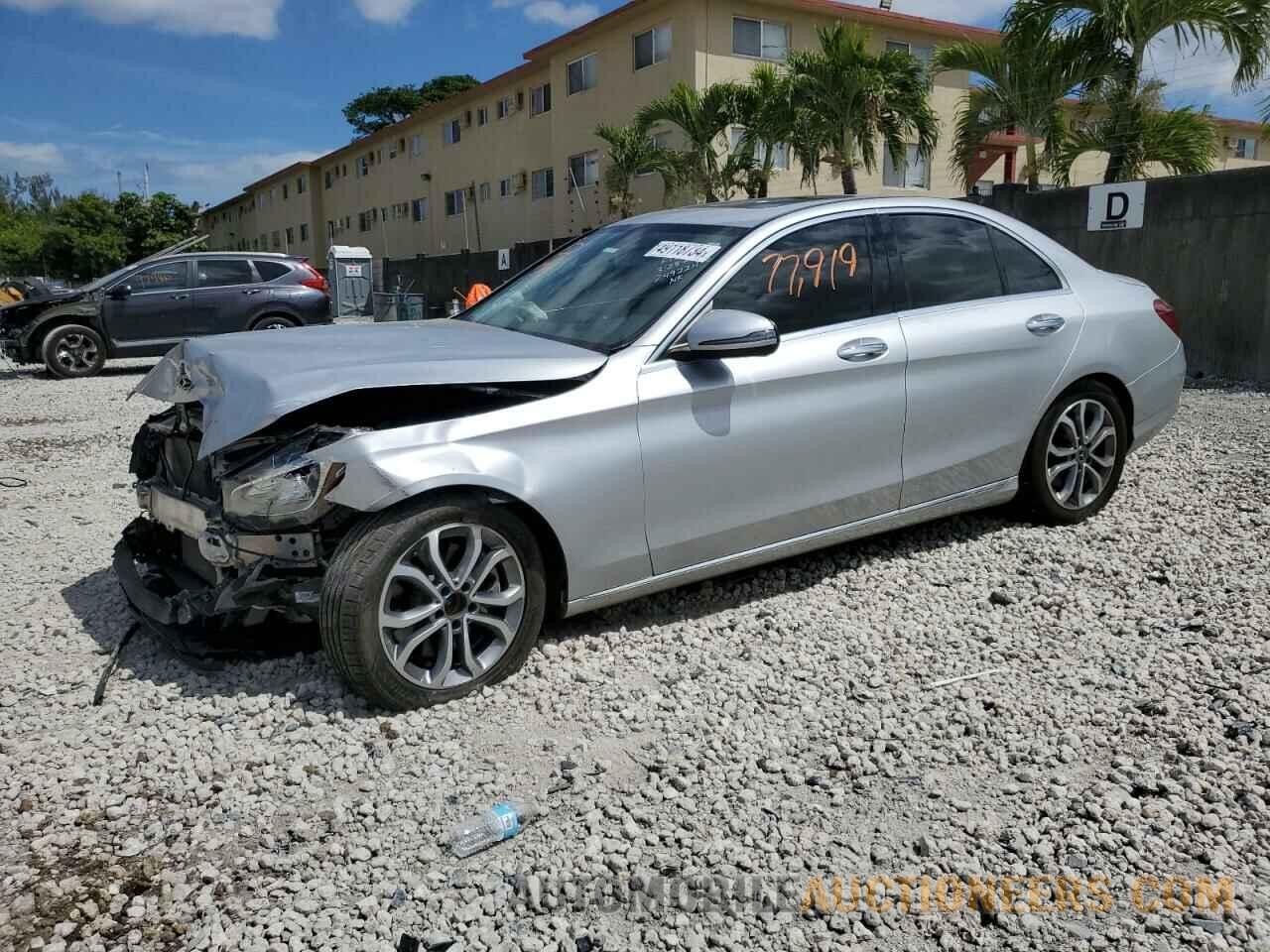 55SWF4KB4JU249224 MERCEDES-BENZ C-CLASS 2018